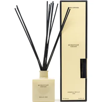 Svíčka Cereria Molla Cereria Mollá BOUTIQUE CREMA – MOROCCAN CEDAR TYČINKOVÝ DIFUZÉR 100 ml