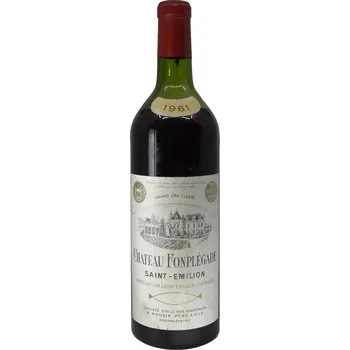 Víno Archivní víno 1961 Chateau Fonplegade, 0,75l