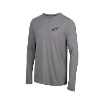 Pánské tričko Inov-8 GRAPHIC TEE LS"BRAND" M šedá M; Šedá triko + DÁREK DLE VÝBĚRU!