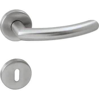 Dveřní kování MP KOVÁNÍ WB - NERO 012 - R EPR Provedení: BB (pokojový klíč), Povrch: BN - broušená nerez