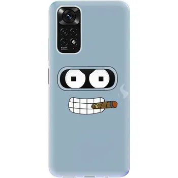 Pouzdro na mobilní telefon Odolné silikonové pouzdro iSaprio - Bender - Xiaomi Redmi Note 11 / Note 11S