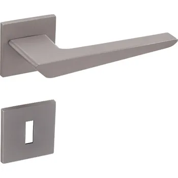 Dveřní kování MP KOVÁNÍ TI - TIGA - HR 4154Q 5S Provedení: PZ (vložkový zámek), Povrch: NP - nikl perla