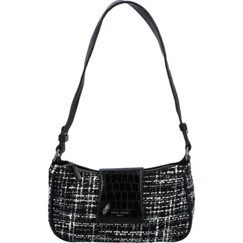 Kabelka Stylová dámská kombinovaná kabelka přes rameno Dominga. černá