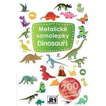 Metalické samolepky: Dinosauři - JIRI MODELS (2022, sešitová)