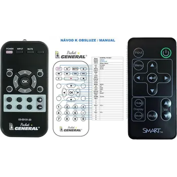 Dálkový ovladač General SMART 03-00131-20 - dálkový ovladač duplikát
