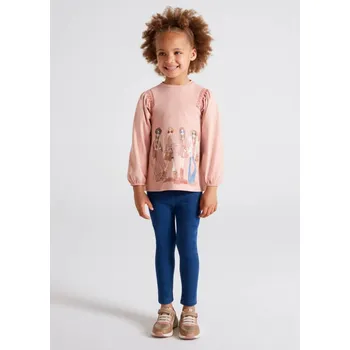 Mayoral Souprava legín s trikem 4767 růžový, modrá Rozměr: 98