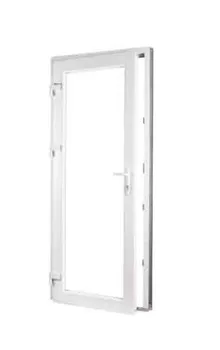 Vchodové dveře TROCAL Plastové dveře prosklené 90/205/7 L bílé