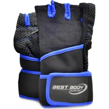 Fitness rukavice Best Body nutrition Fitness rukavice Fun modré - velikost M