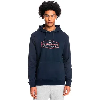 Pánské oblečení mikina Quiksilver Omni Lockup Hood - BYJ0/Navy Blazer M