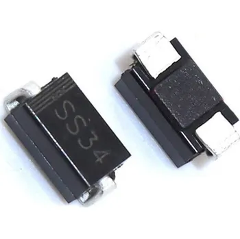 Polovodič Schottkyho dioda SS34 SS34A 1N5822 (SMA DO-214AC) 40V/3A