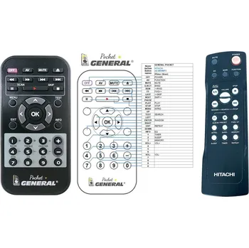 General HITACHI AX-M89MP3 - náhradní dálkový ovladač