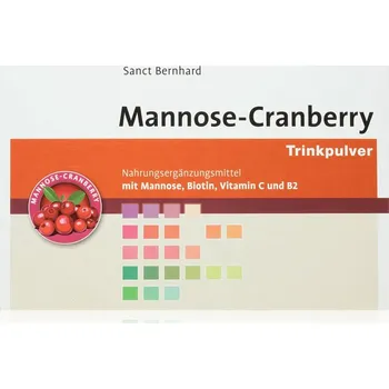 Přírodní produkt Sanct Bernhard Mannose-Cranberry 60 sáčků