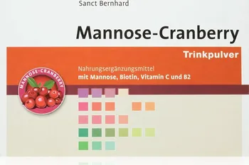 Přírodní produkt Sanct Bernhard Mannose-Cranberry 60 sáčků