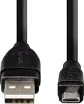 Hama USB 2.0 AB 0,25 m černý