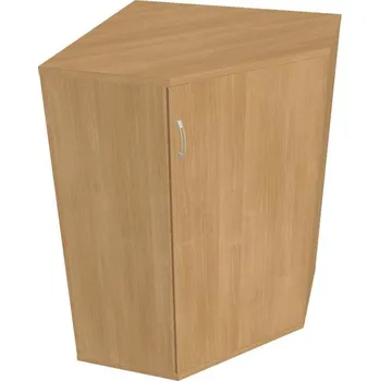 Kancelářský vozík HOBIS skříň vnitřní roh pravá - SRV 3 01 P, dub + doprava zdarma