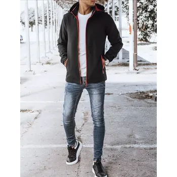 Pánská softshellová bunda Pánská bunda softshellová černá Dstreet TX4173 M