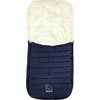 Fusak EISBÄRCHEN Fusak prošívaný Modrý/bílý