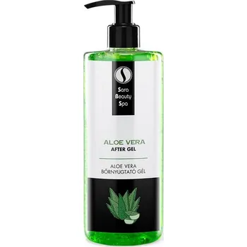 Masážní přípravek Zklidňující gel Sara Beauty Spa - Aloe Vera 500 ml