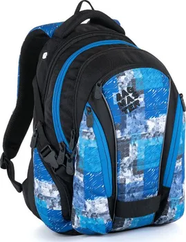 Školní batoh Bagmaster Bag 21 A 200111 30 l 46 x 31 x 21 cm modrý/černý