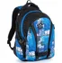 Školní batoh Bagmaster Bag 21 A 200111 30 l 46 x 31 x 21 cm modrý/černý