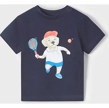 Chlapecké tričko Chlapecké triko Mayoral 1016 modré Rozměr: 68