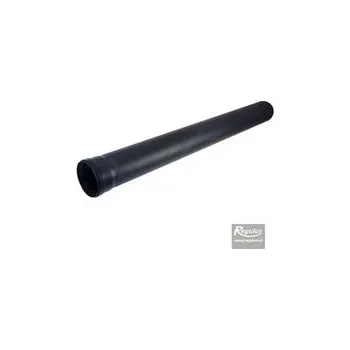Kouřovod Regulus Prodloužení pr.100, l=1000, PP anti UV černé 15405