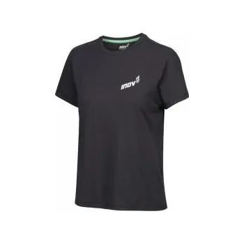 Dámské tričko Inov-8 GRAPHIC TEE "BRAND" W black graphite 38; Černá triko