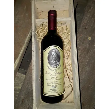 Víno Šlechtitelská stanice Vinařská 0103 | Modrý Portugal archivní ročník 2000 - 35