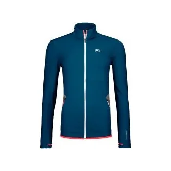 Dámská mikina Ortovox FLEECE JACKET W petrol blue XS; Modrá mikina + DÁREK DLE VÝBĚRU!