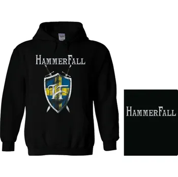 Pánská mikina mikina s kapucí Hammerfall - Shield