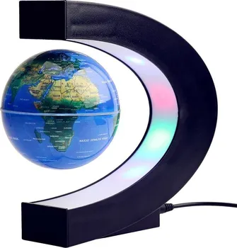 Glóbus Magnetický levitující globus 18 x 9,5 x 17 cm