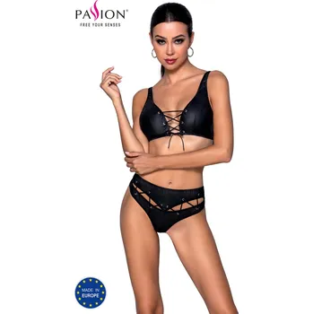 Dámská erotická souprava Passion Francesca Set Black Velikost L/XL