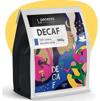 Káva Decaf bezkofeinová káva 100% arabika zrnková káva - sugarcane Hmotnost: 500 g