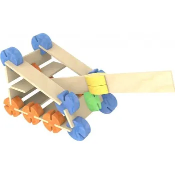 ostatní stavebnice WOODY JUNIOR Eko-stavebnice 160 dílů