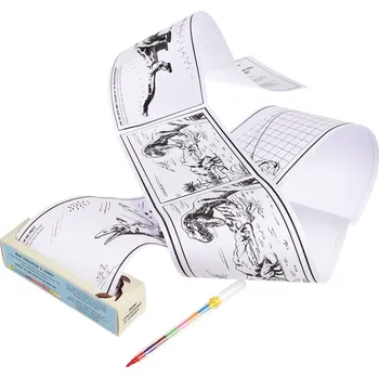 Puzzle Rex London Mini omalovánky a úkoly Prehistoric land