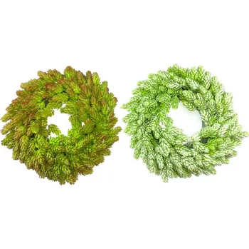 Svíčka Nohel Garden Věneček PODZIM chmel d32cm