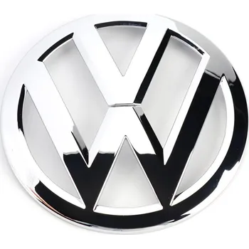 Znak automobilu VW znak 135mm - chrom MK7