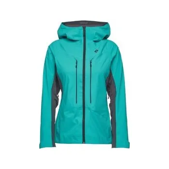 Dámská bunda Black Diamond Dawn Patrol Hybrid Shell Women Dark Patina tyrkysová M