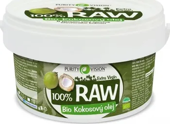 Rostlinný olej Purity Vision Raw BIO kokosový olej
