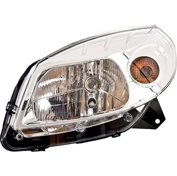 Osvětlení automobilu ACI DACIA Sandero 08- přední světlo H4 (ovládané lankem+mechanisus) chromové L