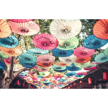 RAVENSBURGER Puzzle Moment: Deštníky 200 dílků