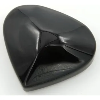 Obsidián duhový srdce 7 cm