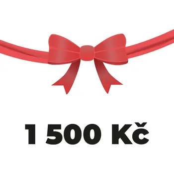 Dárkový poukaz v hodnotě 1 500 Kč