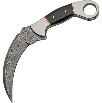 lovecký nůž Damascus Fixed Blade Karambit