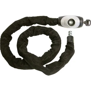 Motozámek Carpoint Zámek na motocykl bezpečnostní 140 cm černý