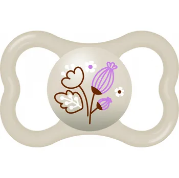 dudlíky MAM DUDLÍK AIR 6+ měsíců, silikon - kytka