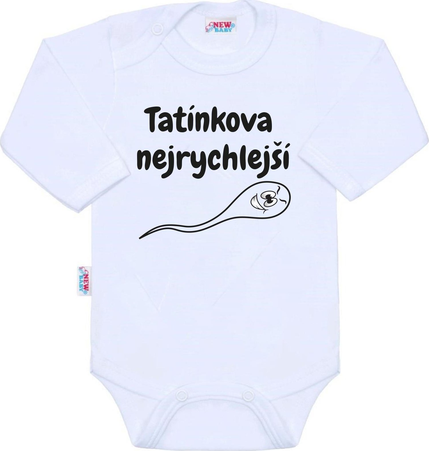 New Baby Tatínkova nejrychlejší body bílé 50 od 198 Kč - Zbozi.cz