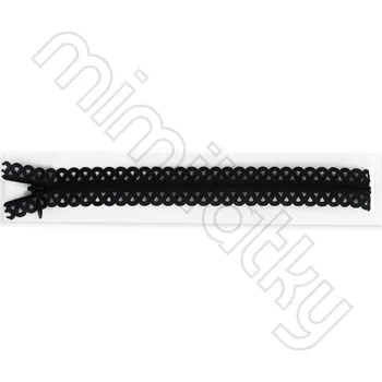 Karnevalový doplněk Zip nedělitelný PRYM LOVE 40cm černý