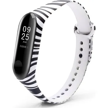 Příslušenství k fitness náramku Xiaomi Náhradní náramek Mi Band 5/6/7 Zebra