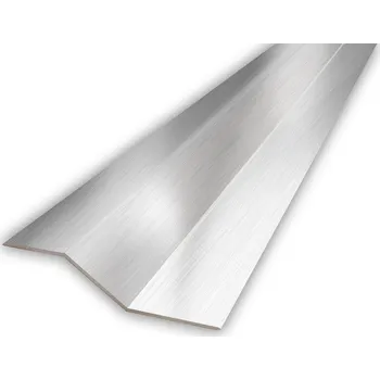 Stavební profil AP6/1 "Z" profil ACARA, nerez kartáč, 1 mm, 11 mm, 2,5 m